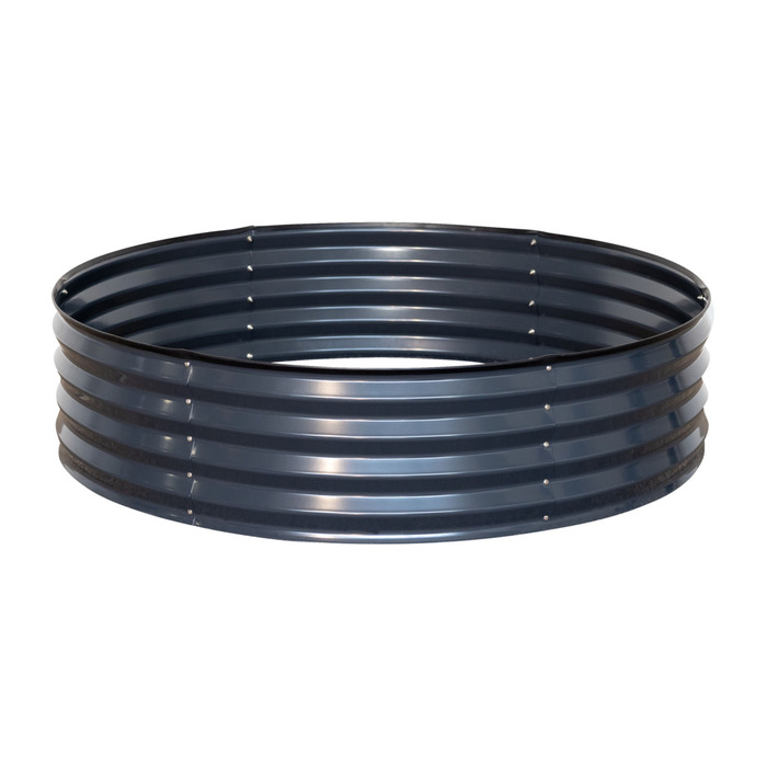 Højbed antracitgrå Ø120,5 x H30,5 cm